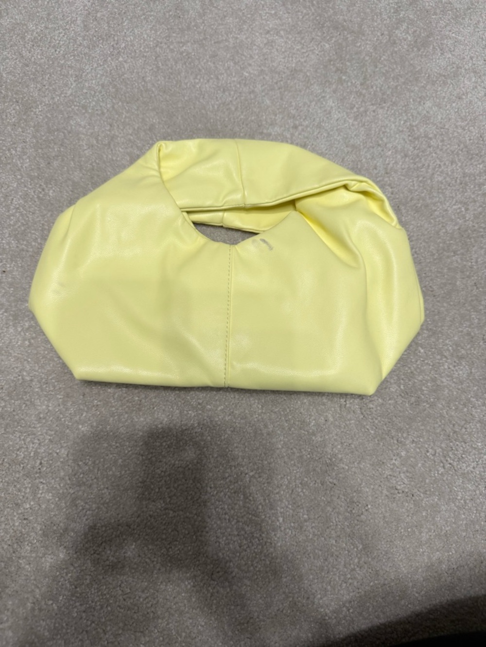 a new day Pale Yellow Soft Handle Shoulder Bag